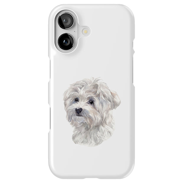 Dog Painting 6 Tough Cases For Apple iPhone (17, 16, 15, 14, 13, 12, 11, X, SE, 8, 7/ Air, Plus, Pro, Max, Mini, XR, XS), Print in USA