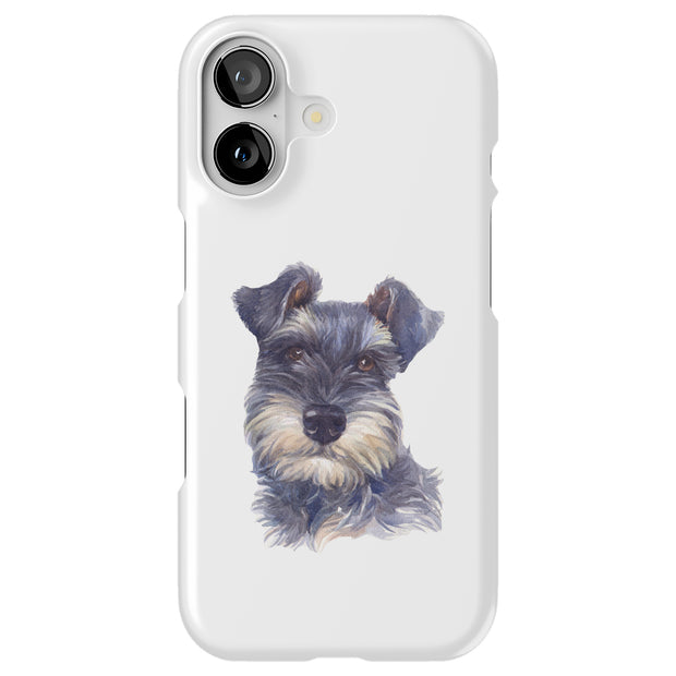 Dog Painting 7 Tough Cases For Apple iPhone (17, 16, 15, 14, 13, 12, 11, X, SE, 8, 7/ Air, Plus, Pro, Max, Mini, XR, XS), Print in USA