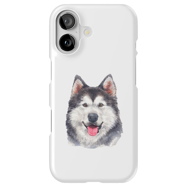 Dog Painting 8 Tough Cases For Apple iPhone (17, 16, 15, 14, 13, 12, 11, X, SE, 8, 7/ Air, Plus, Pro, Max, Mini, XR, XS), Print in USA