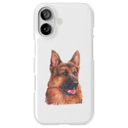 Dog Painting a Tough Cases For Apple iPhone (17, 16, 15, 14, 13, 12, 11, X, SE, 8, 7/ Air, Plus, Pro, Max, Mini, XR, XS), Print in USA