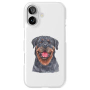 Dog Painting i Tough Cases For Apple iPhone (17, 16, 15, 14, 13, 12, 11, X, SE, 8, 7/ Air, Plus, Pro, Max, Mini, XR, XS), Print in USA