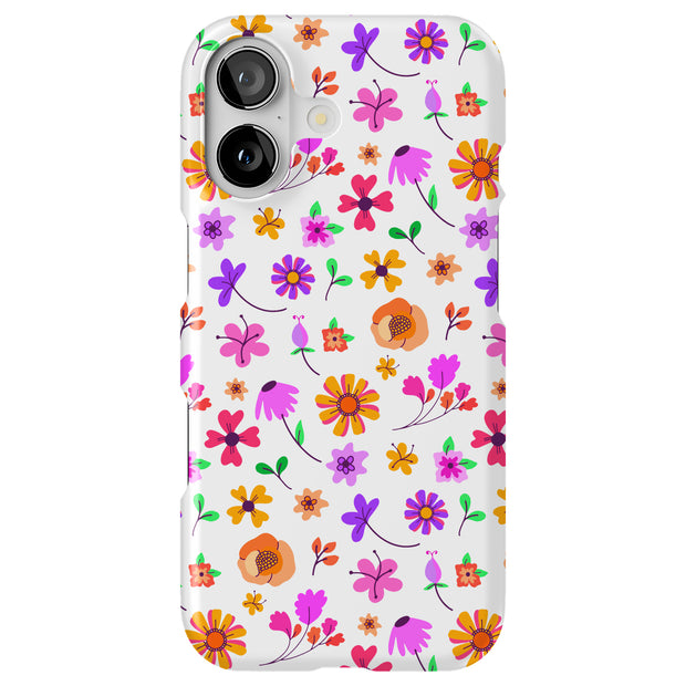 Flower 1 Tough Cases For Apple iPhone (17, 16, 15, 14, 13, 12, 11, X, SE, 8, 7/ Air, Plus, Pro, Max, Mini, XR, XS), Print in USA