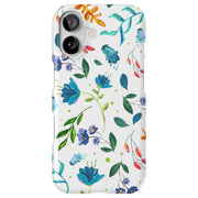 Flower 2 Tough Cases For Apple iPhone (17, 16, 15, 14, 13, 12, 11, X, SE, 8, 7/ Air, Plus, Pro, Max, Mini, XR, XS), Print in USA