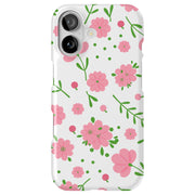 Flower 3 Tough Cases For Apple iPhone (17, 16, 15, 14, 13, 12, 11, X, SE, 8, 7/ Air, Plus, Pro, Max, Mini, XR, XS), Print in USA