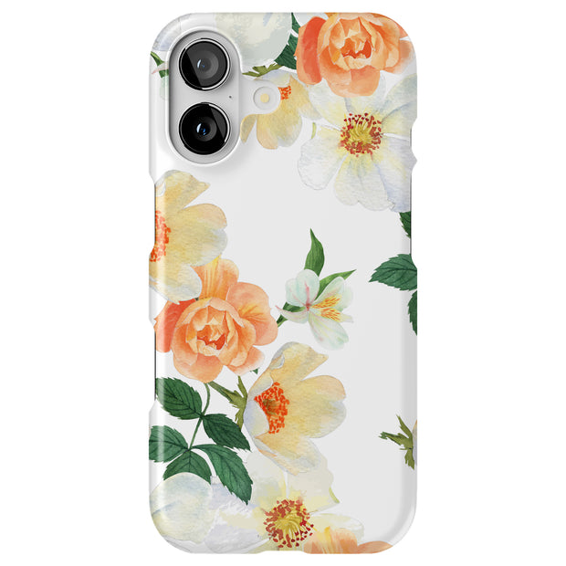 Flower 8 Tough Cases For Apple iPhone (17, 16, 15, 14, 13, 12, 11, X, SE, 8, 7/ Air, Plus, Pro, Max, Mini, XR, XS), Print in USA