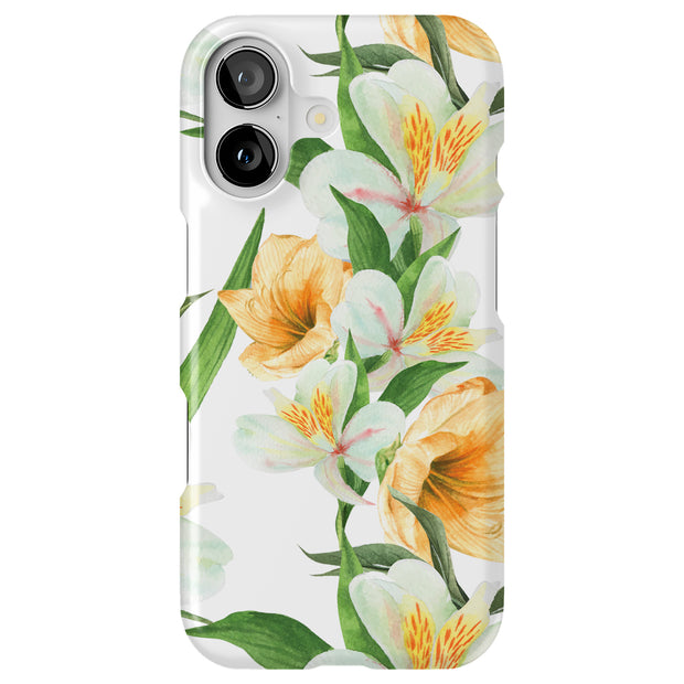 Flower 10 Tough Cases For Apple iPhone (17, 16, 15, 14, 13, 12, 11, X, SE, 8, 7/ Air, Plus, Pro, Max, Mini, XR, XS), Print in USA