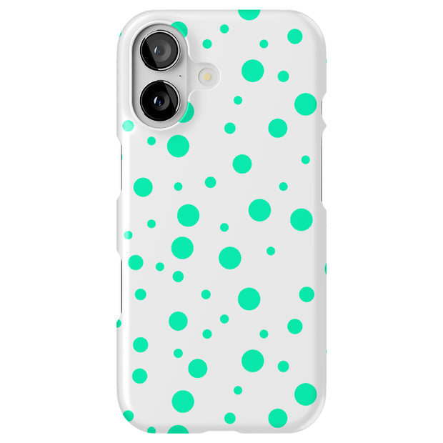 Polka Dot 11 Tough Cases For Apple iPhone (17, 16, 15, 14, 13, 12, 11, X, SE, 8, 7/ Air, Plus, Pro, Max, Mini, XR, XS), Print in USA
