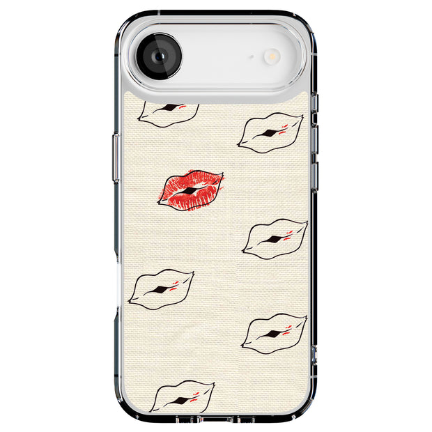 Love & Kisses Tough Cases For Apple iPhone (17, 16, 15, 14, 13, 12, 11, X, SE, 8, 7/ Air, Plus, Pro, Max, Mini, XR, XS), Print in USA