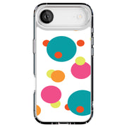 Polka Dot Tough Cases For Apple iPhone (17, 16, 15, 14, 13, 12, 11, X, SE, 8, 7/ Air, Plus, Pro, Max, Mini, XR, XS), Print in USA