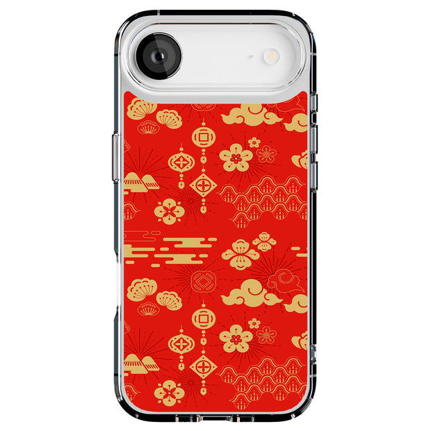 Lunar New Year Tough Cases For Apple iPhone (17, 16, 15, 14, 13, 12, 11, X, SE, 8, 7/ Air, Plus, Pro, Max, Mini, XR, XS), Print in USA