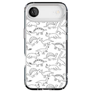 Dinosaur 2 Tough Cases For Apple iPhone (17, 16, 15, 14, 13, 12, 11, X, SE, 8, 7/ Air, Plus, Pro, Max, Mini, XR, XS), Print in USA