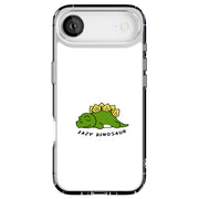 Lazy Dinosaur Tough Cases For Apple iPhone (17, 16, 15, 14, 13, 12, 11, X, SE, 8, 7/ Air, Plus, Pro, Max, Mini, XR, XS), Print in USA
