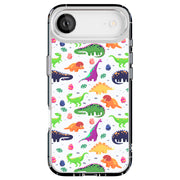 Dinosaur 7 Tough Cases For Apple iPhone (17, 16, 15, 14, 13, 12, 11, X, SE, 8, 7/ Air, Plus, Pro, Max, Mini, XR, XS), Print in USA
