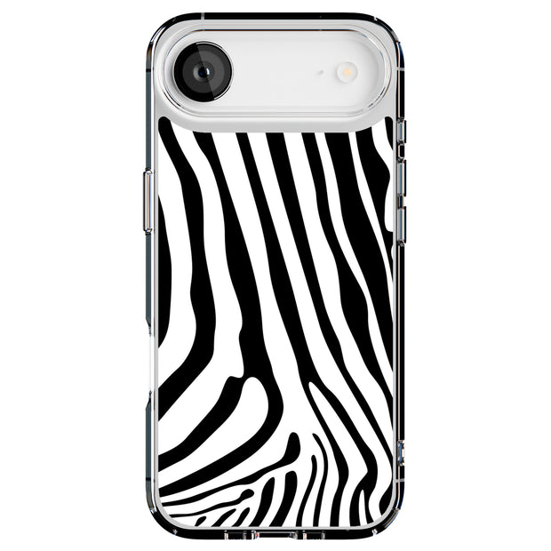 Zebra Stripe 3 Tough Cases For Apple iPhone (17, 16, 15, 14, 13, 12, 11, X, SE, 8, 7/ Air, Plus, Pro, Max, Mini, XR, XS), Print in USA