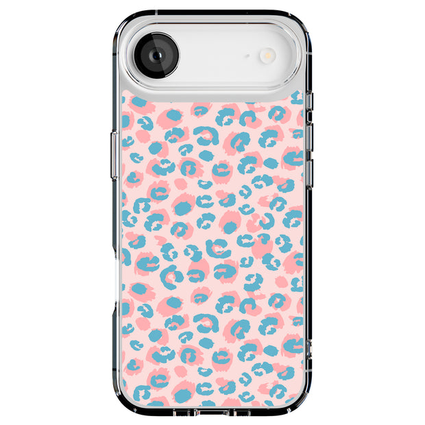 Pink Leopard Tough Cases For Apple iPhone (17, 16, 15, 14, 13, 12, 11, X, SE, 8, 7/ Air, Plus, Pro, Max, Mini, XR, XS), Print in USA
