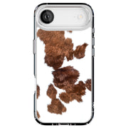Cow Fur 1 Tough Cases For Apple iPhone (17, 16, 15, 14, 13, 12, 11, X, SE, 8, 7/ Air, Plus, Pro, Max, Mini, XR, XS), Print in USA