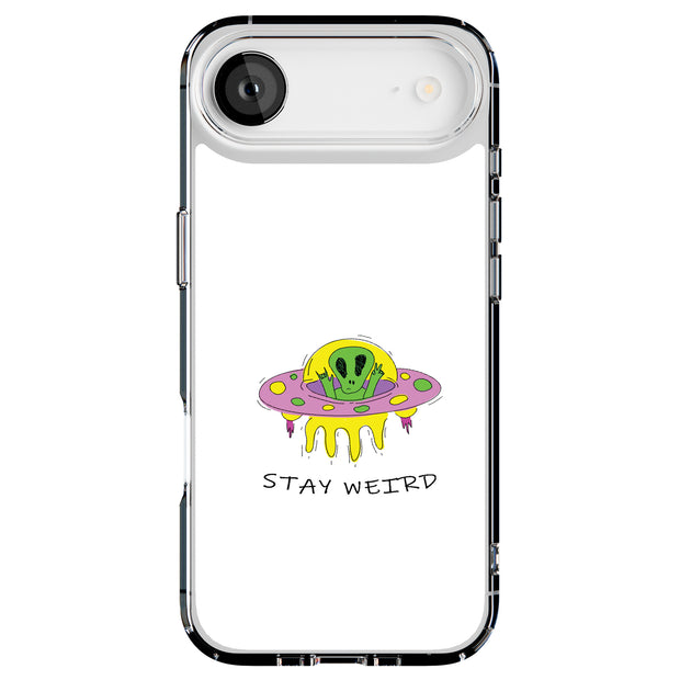 Alien Weird Tough Cases For Apple iPhone (17, 16, 15, 14, 13, 12, 11, X, SE, 8, 7/ Air, Plus, Pro, Max, Mini, XR, XS), Print in USA