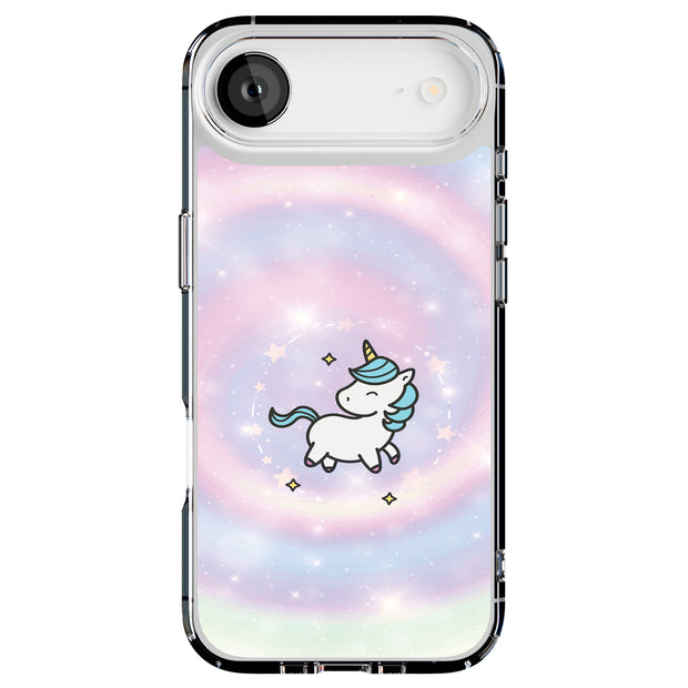 Swirl Unicorn Tough Cases For Apple iPhone (17, 16, 15, 14, 13, 12, 11, X, SE, 8, 7/ Air, Plus, Pro, Max, Mini, XR, XS), Print in USA