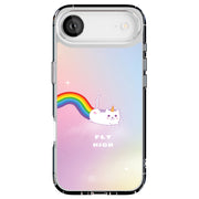 Fly Caticorn Tough Cases For Apple iPhone (17, 16, 15, 14, 13, 12, 11, X, SE, 8, 7/ Air, Plus, Pro, Max, Mini, XR, XS), Print in USA