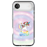 Unicorn Dabbing Tough Cases For Apple iPhone (17, 16, 15, 14, 13, 12, 11, X, SE, 8, 7/ Air, Plus, Pro, Max, Mini, XR, XS), Print in USA