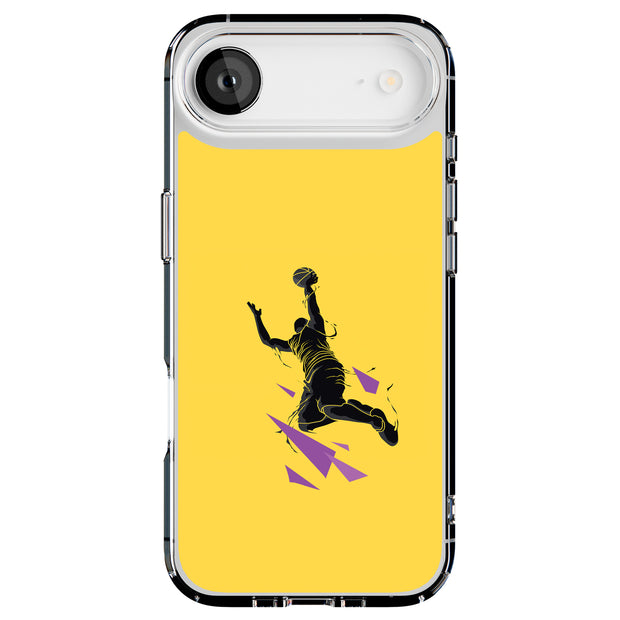 Kobe Basket 2 Tough Cases For Apple iPhone (17, 16, 15, 14, 13, 12, 11, X, SE, 8, 7/ Air, Plus, Pro, Max, Mini, XR, XS), Print in USA