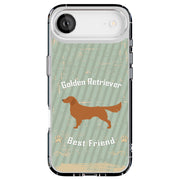 Retriever Dog Tough Cases For Apple iPhone (17, 16, 15, 14, 13, 12, 11, X, SE, 8, 7/ Air, Plus, Pro, Max, Mini, XR, XS), Print in USA