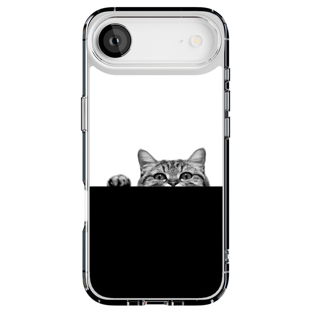 Hide Cat Tough Cases For Apple iPhone (17, 16, 15, 14, 13, 12, 11, X, SE, 8, 7/ Air, Plus, Pro, Max, Mini, XR, XS), Print in USA