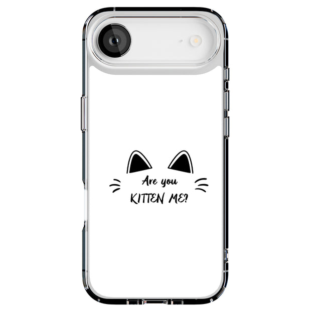 Kitten Me Tough Cases For Apple iPhone (17, 16, 15, 14, 13, 12, 11, X, SE, 8, 7/ Air, Plus, Pro, Max, Mini, XR, XS), Print in USA