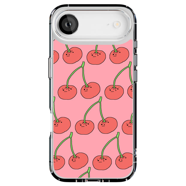 Cherry Tough Cases For Apple iPhone (17, 16, 15, 14, 13, 12, 11, X, SE, 8, 7/ Air, Plus, Pro, Max, Mini, XR, XS), Print in USA