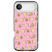 Pink Avocado Tough Cases For Apple iPhone (17, 16, 15, 14, 13, 12, 11, X, SE, 8, 7/ Air, Plus, Pro, Max, Mini, XR, XS), Print in USA