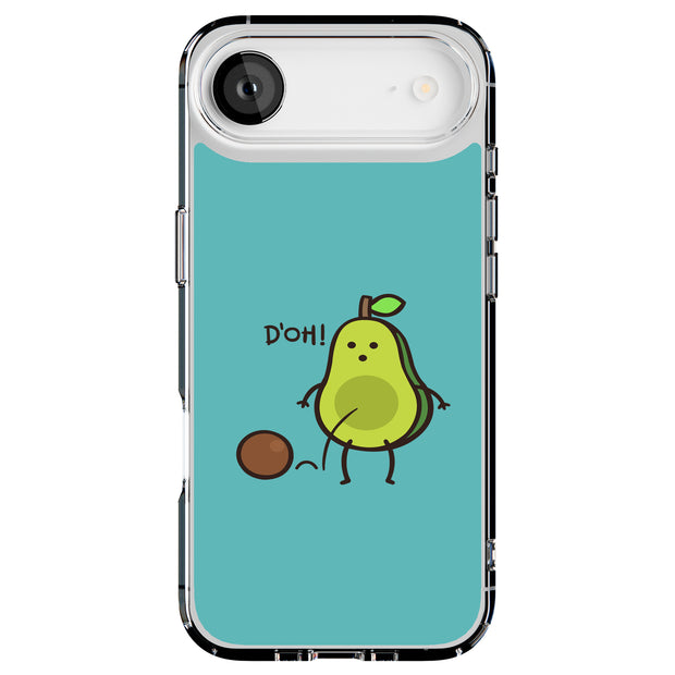 Funny Avocado 2 Tough Cases For Apple iPhone (17, 16, 15, 14, 13, 12, 11, X, SE, 8, 7/ Air, Plus, Pro, Max, Mini, XR, XS), Print in USA