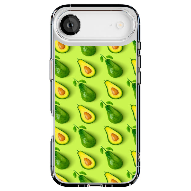 Funny Avocado 4 Tough Cases For Apple iPhone (17, 16, 15, 14, 13, 12, 11, X, SE, 8, 7/ Air, Plus, Pro, Max, Mini, XR, XS), Print in USA