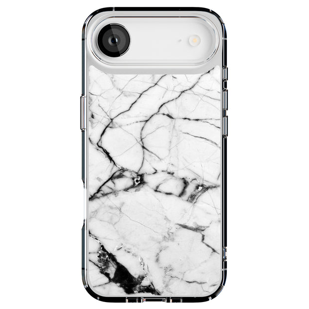 Black Marble 5 Tough Cases For Apple iPhone (17, 16, 15, 14, 13, 12, 11, X, SE, 8, 7/ Air, Plus, Pro, Max, Mini, XR, XS), Print in USA