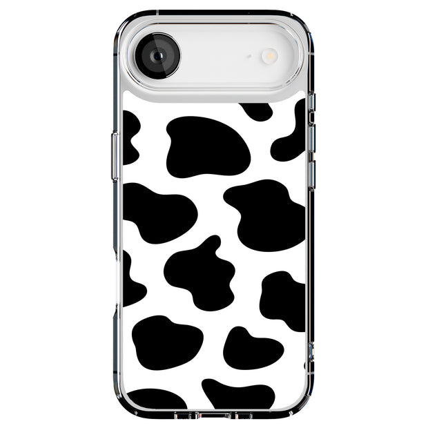 Cow Pattern Tough Cases For Apple iPhone (17, 16, 15, 14, 13, 12, 11, X, SE, 8, 7/ Air, Plus, Pro, Max, Mini, XR, XS), Print in USA