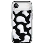 CowHide Black Tough Cases For Apple iPhone (17, 16, 15, 14, 13, 12, 11, X, SE, 8, 7/ Air, Plus, Pro, Max, Mini, XR, XS), Print in USA