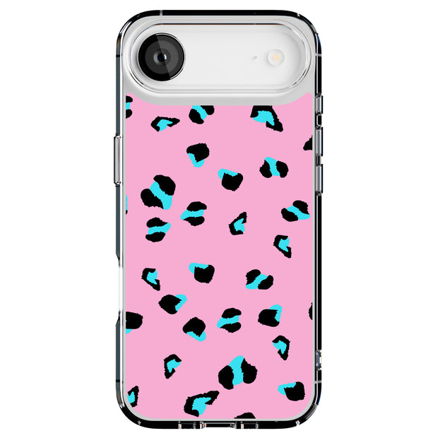 Pink Leopard 1 Tough Cases For Apple iPhone (17, 16, 15, 14, 13, 12, 11, X, SE, 8, 7/ Air, Plus, Pro, Max, Mini, XR, XS), Print in USA
