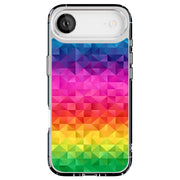 Rainbow Colors Tough Cases For Apple iPhone (17, 16, 15, 14, 13, 12, 11, X, SE, 8, 7/ Air, Plus, Pro, Max, Mini, XR, XS), Print in USA