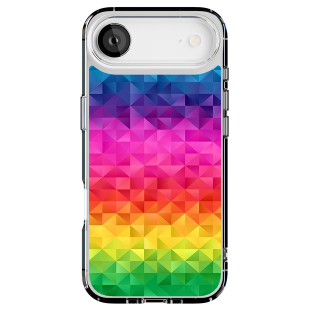 Rainbow Colors Tough Cases For Apple iPhone (17, 16, 15, 14, 13, 12, 11, X, SE, 8, 7/ Air, Plus, Pro, Max, Mini, XR, XS), Print in USA