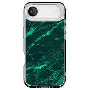Green Marble 1 Tough Cases For Apple iPhone (17, 16, 15, 14, 13, 12, 11, X, SE, 8, 7/ Air, Plus, Pro, Max, Mini, XR, XS), Print in USA