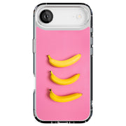 Three Bananas Tough Cases For Apple iPhone (17, 16, 15, 14, 13, 12, 11, X, SE, 8, 7/ Air, Plus, Pro, Max, Mini, XR, XS), Print in USA