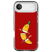 Cartoon Banana Tough Cases For Apple iPhone (17, 16, 15, 14, 13, 12, 11, X, SE, 8, 7/ Air, Plus, Pro, Max, Mini, XR, XS), Print in USA