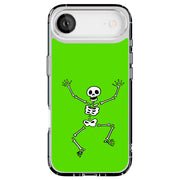 Skeleton Dance Tough Cases For Apple iPhone (17, 16, 15, 14, 13, 12, 11, X, SE, 8, 7/ Air, Plus, Pro, Max, Mini, XR, XS), Print in USA