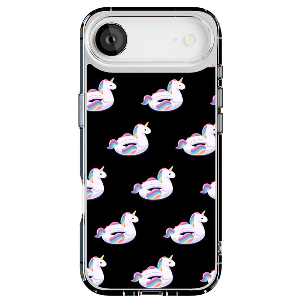 Cartoon Unicorn Tough Cases For Apple iPhone (17, 16, 15, 14, 13, 12, 11, X, SE, 8, 7/ Air, Plus, Pro, Max, Mini, XR, XS), Print in USA