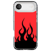Fire Flames Tough Cases For Apple iPhone (17, 16, 15, 14, 13, 12, 11, X, SE, 8, 7/ Air, Plus, Pro, Max, Mini, XR, XS), Print in USA