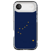 Alaska Flag Tough Cases For Apple iPhone (17, 16, 15, 14, 13, 12, 11, X, SE, 8, 7/ Air, Plus, Pro, Max, Mini, XR, XS), Print in USA