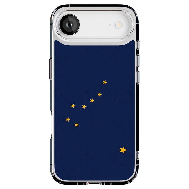 Alaska Flag Tough Cases For Apple iPhone (17, 16, 15, 14, 13, 12, 11, X, SE, 8, 7/ Air, Plus, Pro, Max, Mini, XR, XS), Print in USA