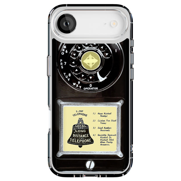 Dial Phone Tough Cases For Apple iPhone (17, 16, 15, 14, 13, 12, 11, X, SE, 8, 7/ Air, Plus, Pro, Max, Mini, XR, XS), Print in USA