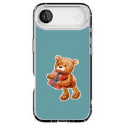 Gift Teddy Bear Tough Cases For Apple iPhone (17, 16, 15, 14, 13, 12, 11, X, SE, 8, 7/ Air, Plus, Pro, Max, Mini, XR, XS), Print in USA