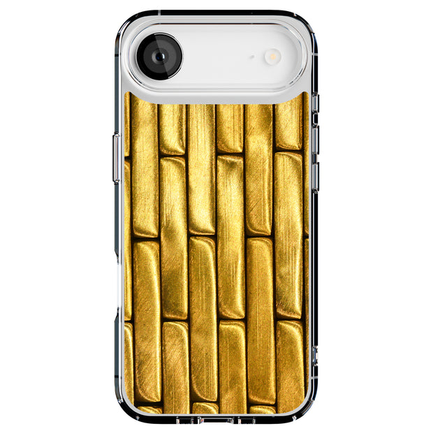 Gold Bar 5 Tough Cases For Apple iPhone (17, 16, 15, 14, 13, 12, 11, X, SE, 8, 7/ Air, Plus, Pro, Max, Mini, XR, XS), Print in USA