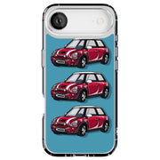 Mini Car Tough Cases For Apple iPhone (17, 16, 15, 14, 13, 12, 11, X, SE, 8, 7/ Air, Plus, Pro, Max, Mini, XR, XS), Print in USA